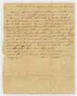 Letter from Elbert Carpenter to his father, Solomon Carpenter
